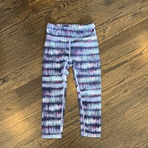 Kids Tie-Dye 3/4 Leggings by Athleta Girl (size 8/10)
